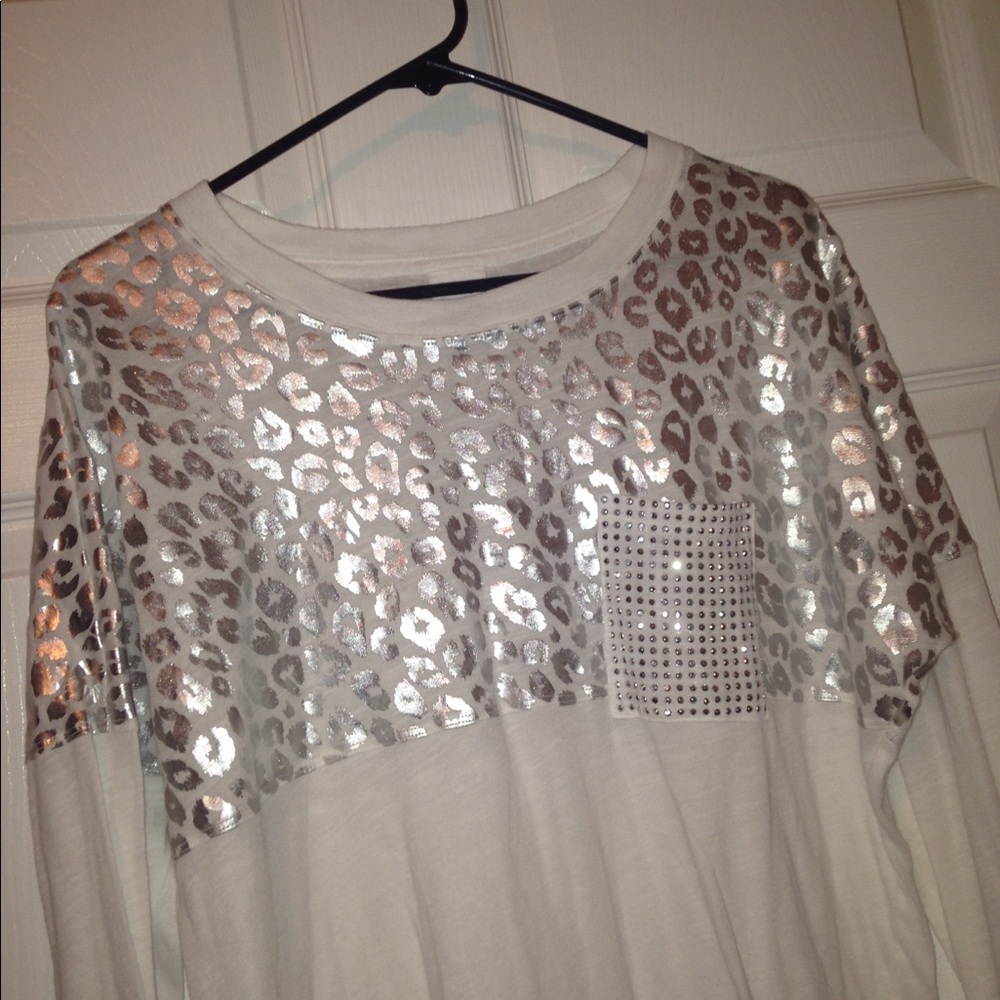 NWOT Victoria's Secret pink long sleeve tee